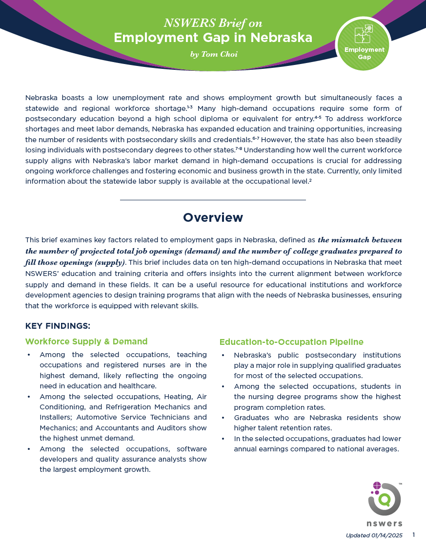 2025 Employment Gap Brief